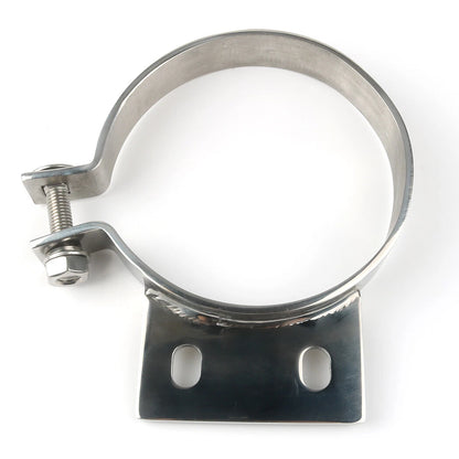 Peterbilt Exhaust Stack 5" Mount Bracket Clamp Chrome 379 359 1987-1993 10294