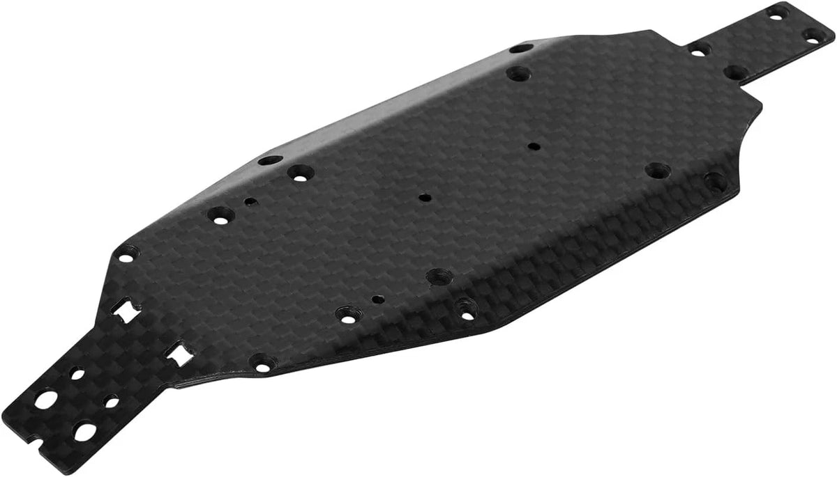 INJORA Carbon Fiber Chassis for 1/24 Buggy Losi Micro-B Upgrade, 8g