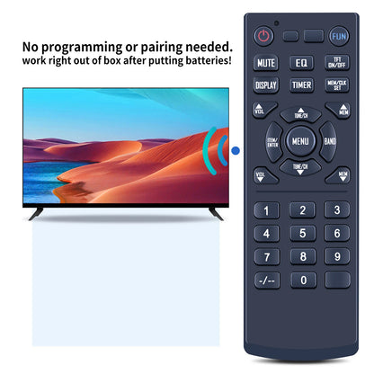 Replacement Remote Control For GPX KCL8806DT Car Audio