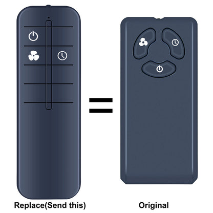 For Honeywell 3-Button Quietset Fan HS-1655 Remote Control Replacement