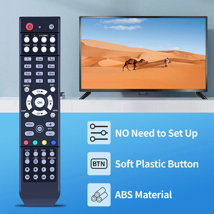 Replacement Remote Control For Technomate TM 800 HD
