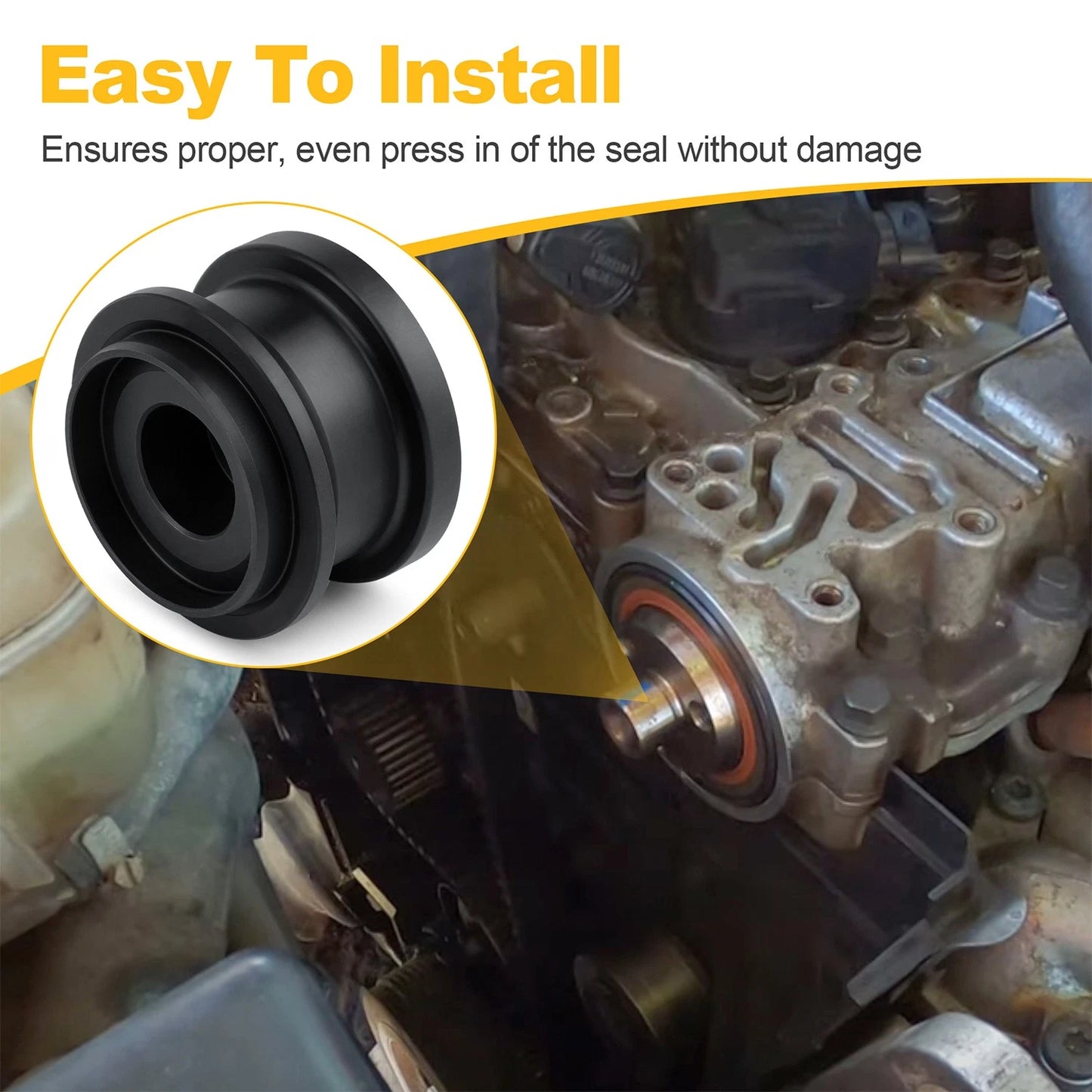 Front Camshaft Oil Seal Installation Tool Cam Seals Installer 9995718 For Volvo