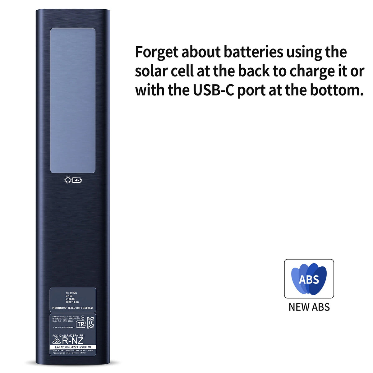 BN59-01363E Solar Voice Remote Control For Samsung TV HG65Q60AANFXZA