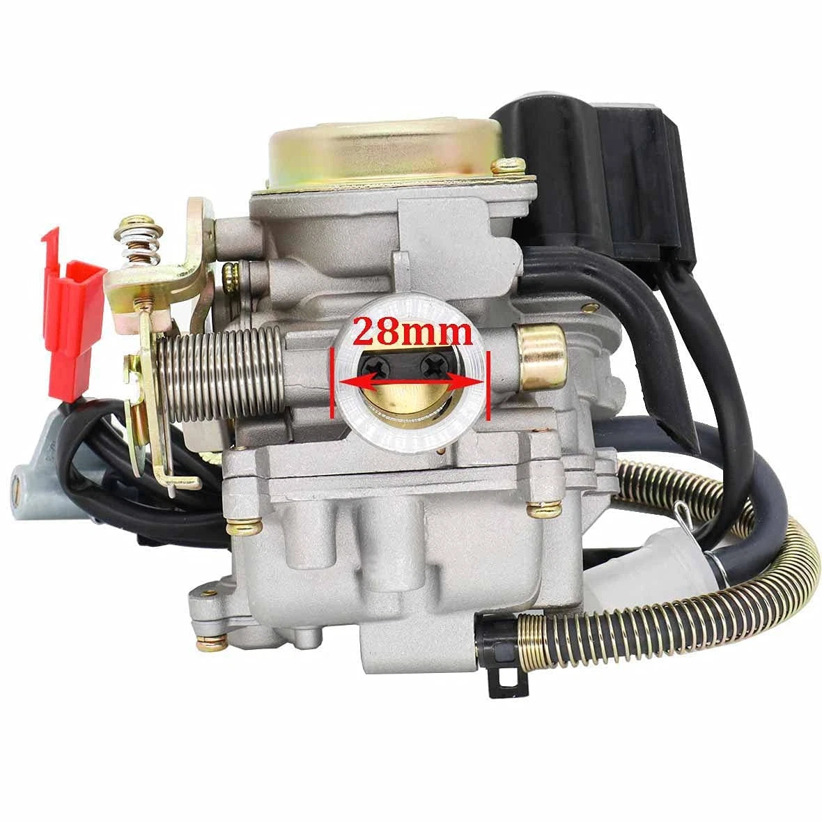 GY6 50CC 49CC Carburetor with Air Filter Intake Manifold Replacement for...