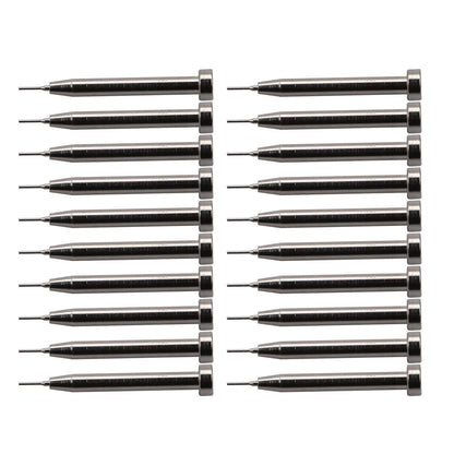 20Pcs 0.8mm Metal Tip Watch Band Strap Bracelet Link Pin Remover Repair Tool