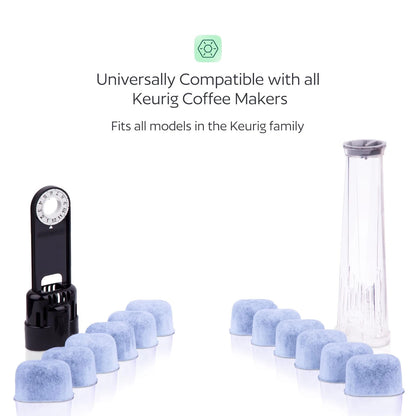 Keurig Filter Replacement - 12 Water Filters for 12 Count (Pack of 1), Gray