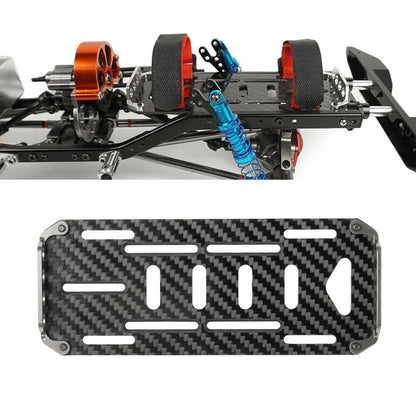 Carbon Fiber 2S 3S Battery Mount Plate Bass Stand For Axial SCX10 1/10 RC Car