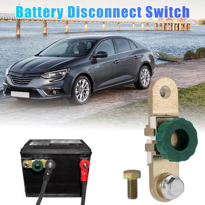 2Pcs Battery Master Switch Side Post Disconnect Isolator Kill Switch 12V 125A