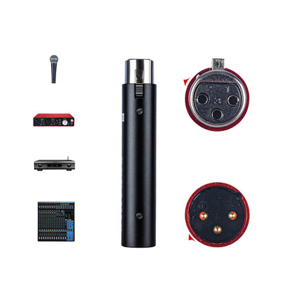 Lossless +28DB Gain Mic Preamp 48V Phantom Power For Studio/Stage/Home Use