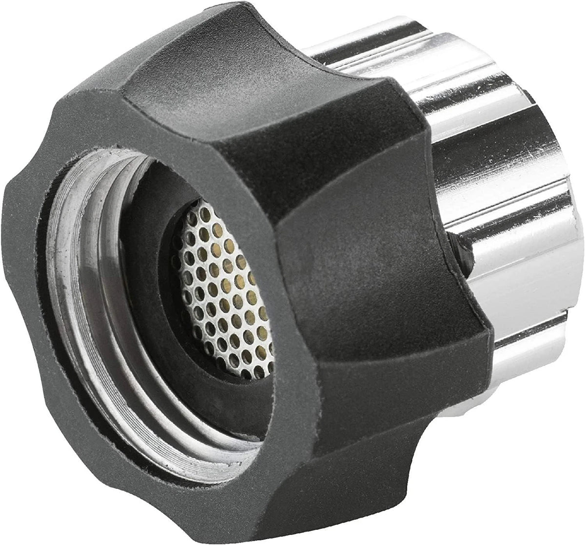 Karcher Universal Filtered Garden Hose Connector for Electric Pressure Silver