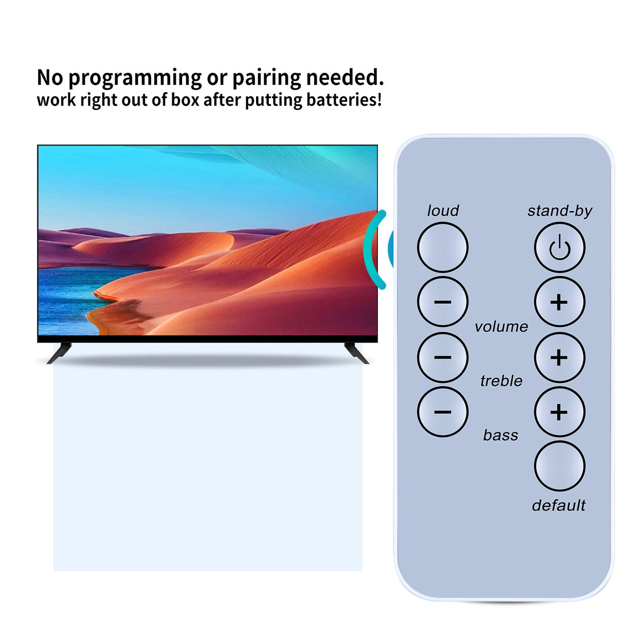 Replacement Remote Control For ALTEC LANSING VS4221 Audio Speakers