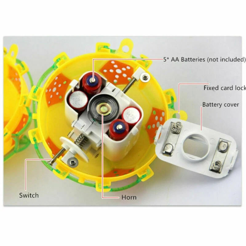 Light-Up Toddler Electric Flash Light Ball Creative Kid Football Toy Kids F