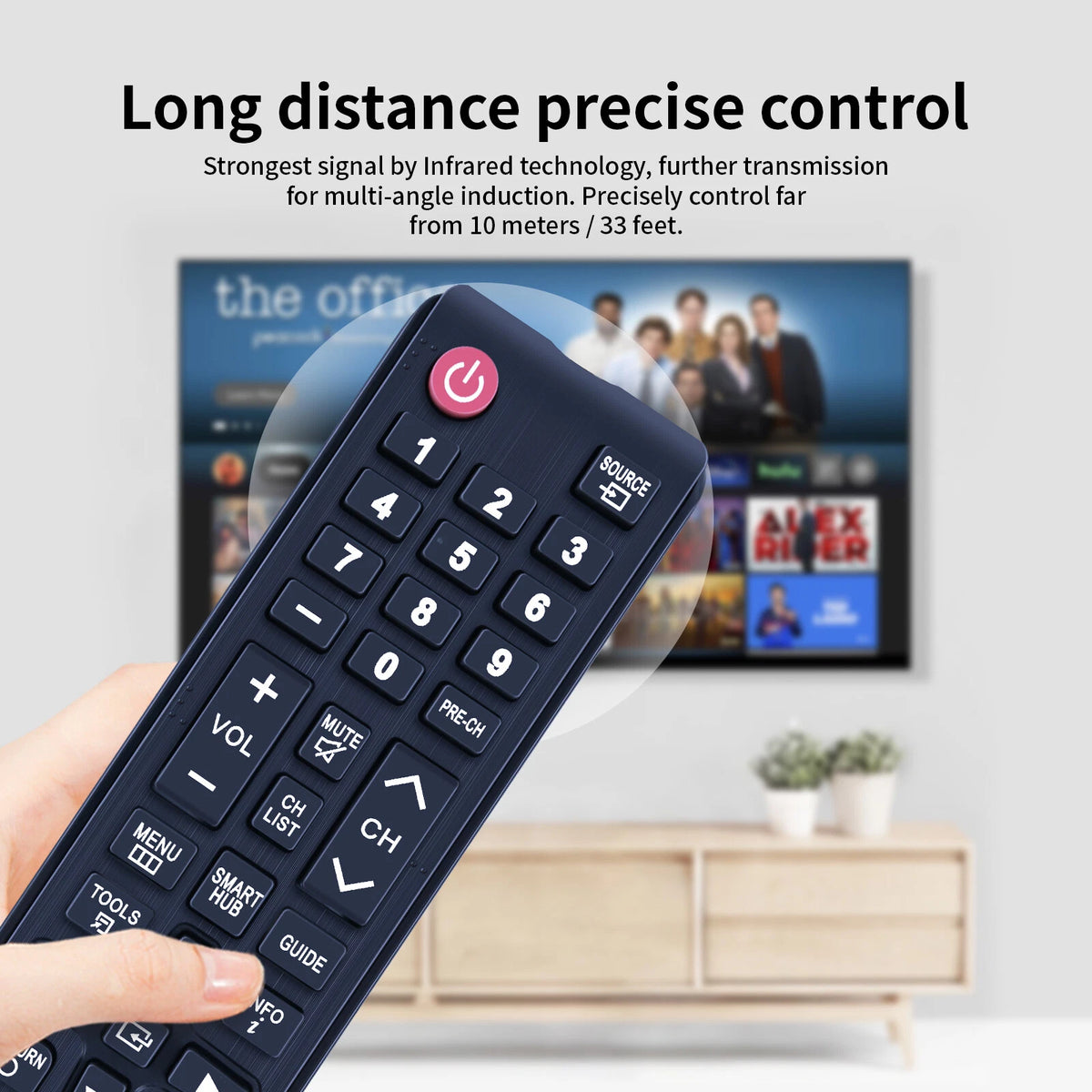 BN59-01199F Remote Control For Samsung TV UN48JU6700 UN55JU6700 UN65JU6700
