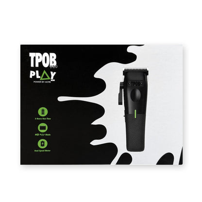 TPOB Mini Play Professional Hair Clippers (Black) Black