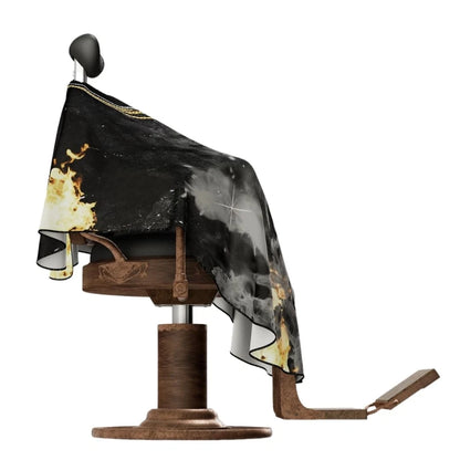 Professional Barber Cape - Hair Cutting with Adjustable X-Large, Multi