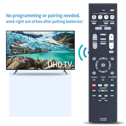 RAV552 Remote Control For Yamaha AV Receiver RX-V385 HTR-3072 RX-V381 HTR-3069