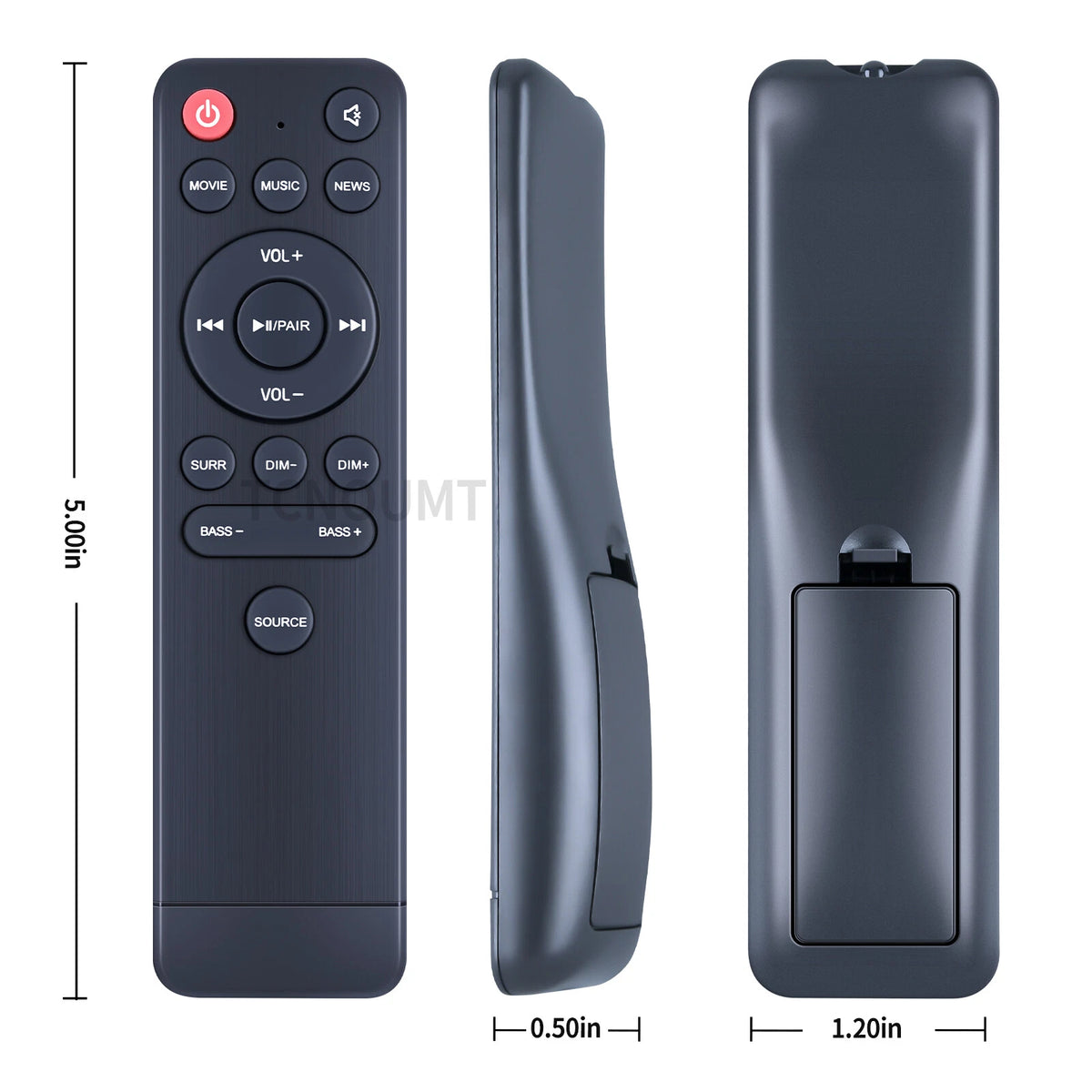 EN214C1H Remote Control For Hisense HS214 2.1 Channel Sound Bar