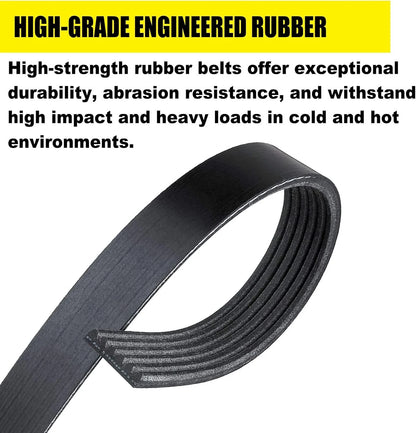 816439-3 Table Saws Drive Belt For Ridgid Saw HK140430 HK-140430 Black
