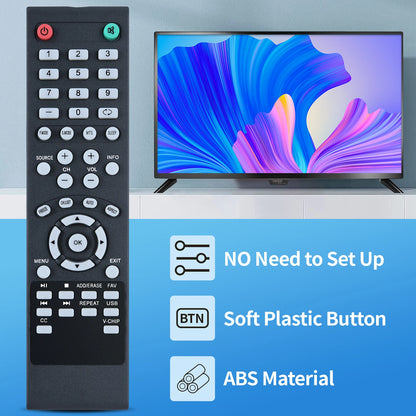 Remote Control For Element TV ELEFW408 ELEFW328 ELEFW605 ELEFW606 ELEFW601