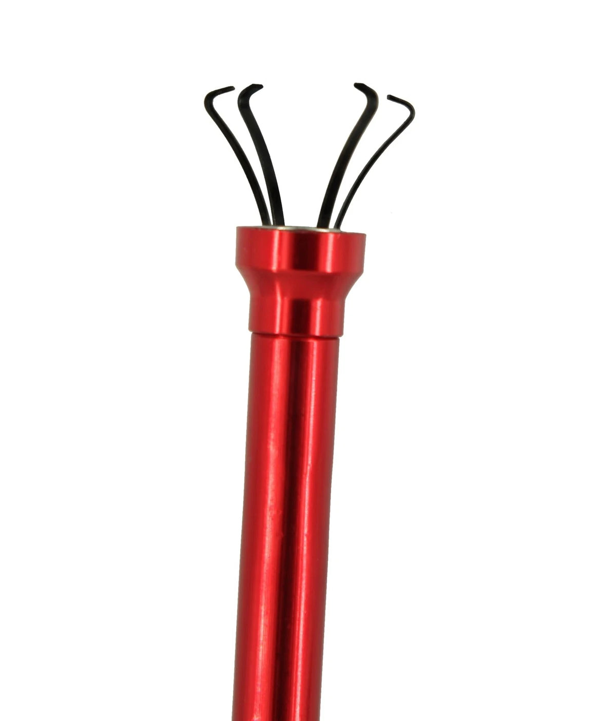 Flexible Claw Pickup Tool with Magnet telescoping led Red