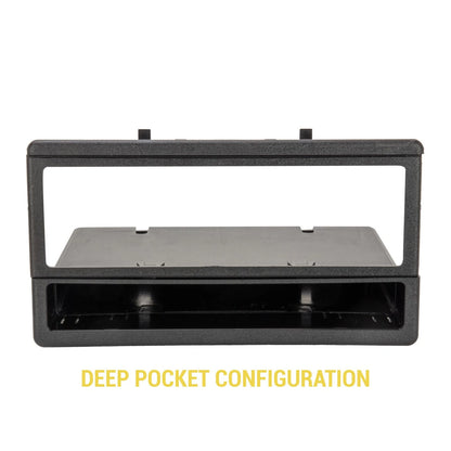 Scosche FD1327B Single DIN Dash Kit Compatible with Select 1995-11 black