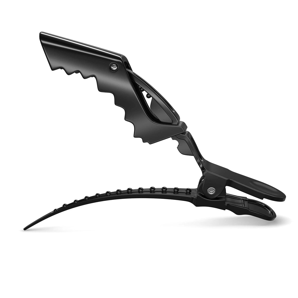 FRAMAR Black Alligator Clips For Hair Styling 10 1 Count (Pack of 10),