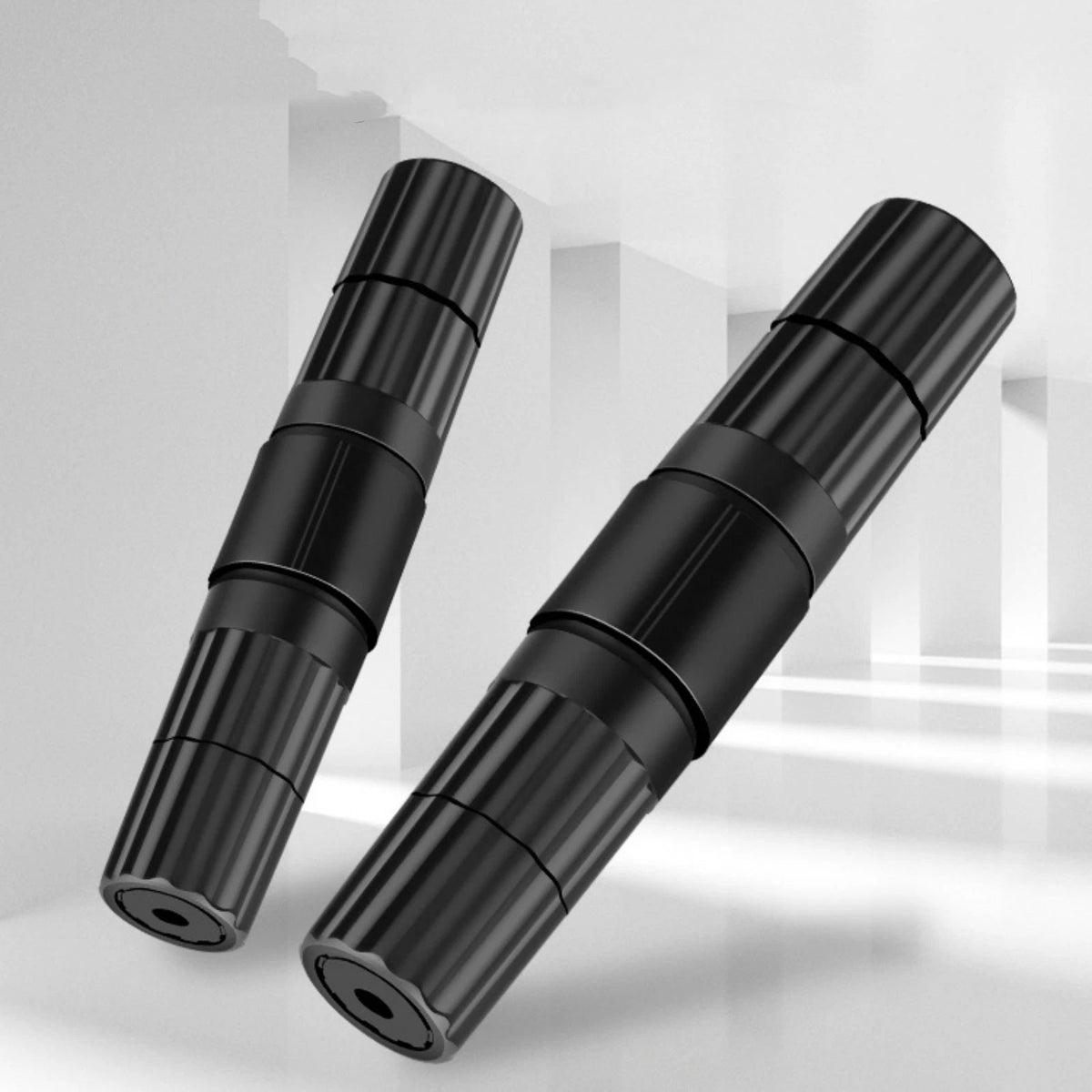 Black 3x RJ45 Outdoor Shielded Network Ethernet Cable Extender Coupler
