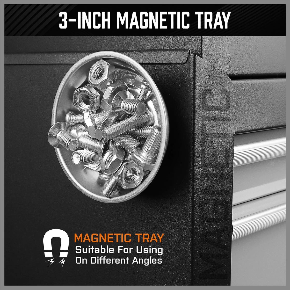 HORUSDY 4-Piece Telescoping Magnetic Pickup Tools Set - 4PCS, 4PCS 5-30.5LB