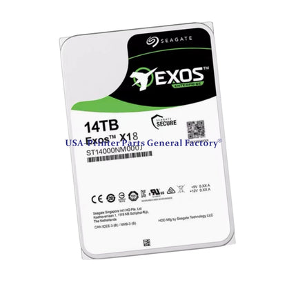 ST14000NM000J Compatibe Seagate Exos X18 14 TB SATA 6Gb s 256 MB 7200 rpm HDD