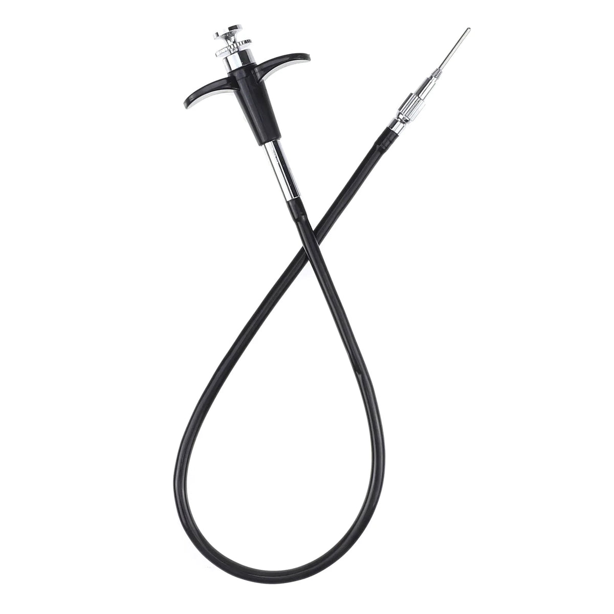 Sturdy Steel Center Locking Cord Shutter Release Cable Auto Lock Camera 100cm