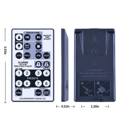 Remote Control For Cambridge SoundWorks Radio CD 740