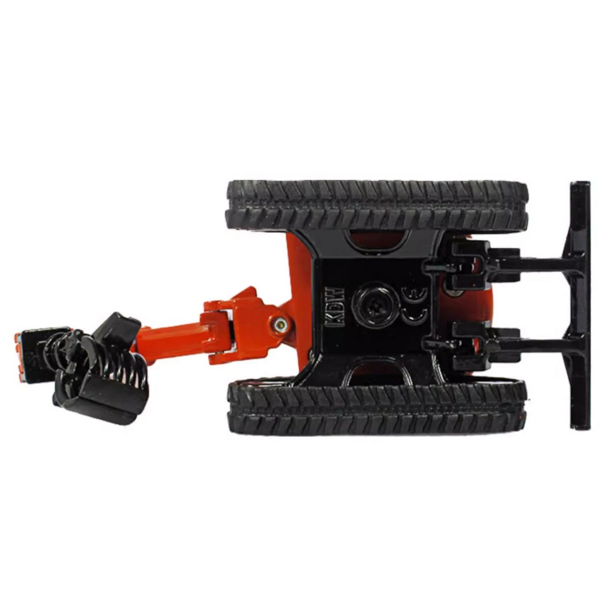 High Simulation 17cm Alloy 1/50 Tracked Wood Grabbers Construction Vehicle Model