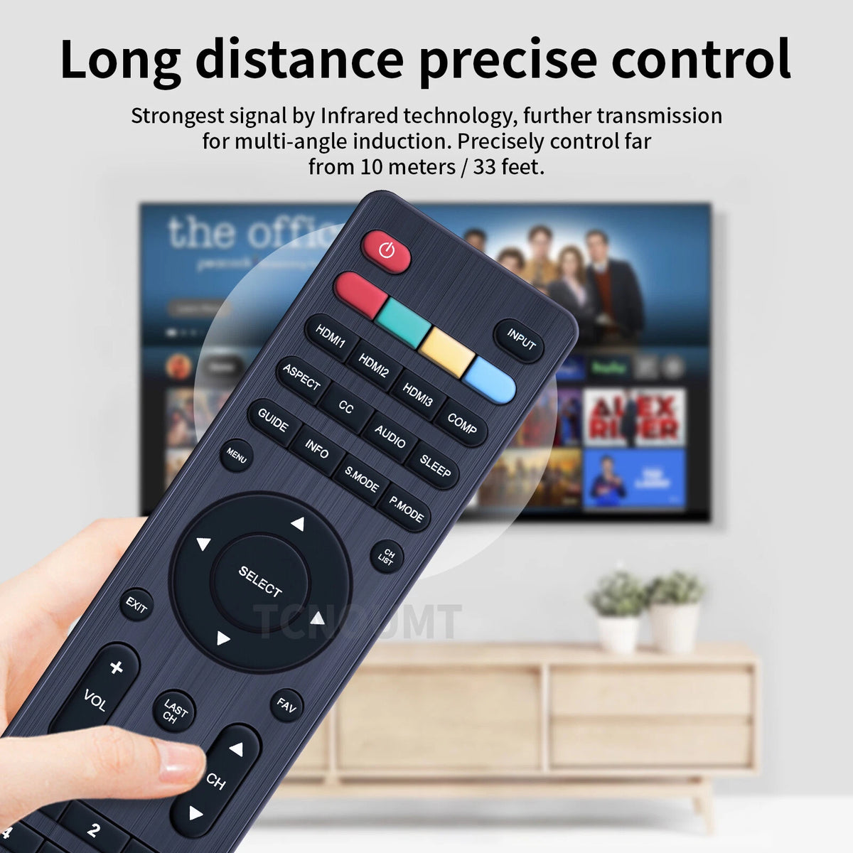 504Q4836101 Remote Control For Hitachi 4K ULTRA LED HDTV 32C11 40C301 40C311