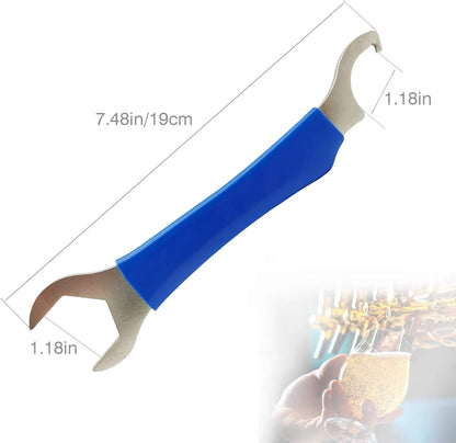 Beer Faucet Wrench Heavy Duty Tap for Draft with Hex Nut...
