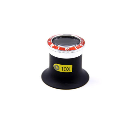 1Pc Watch Magnifier Glasses Loupe Jewel Watchmaker Repair Magnifying Tool 10X;