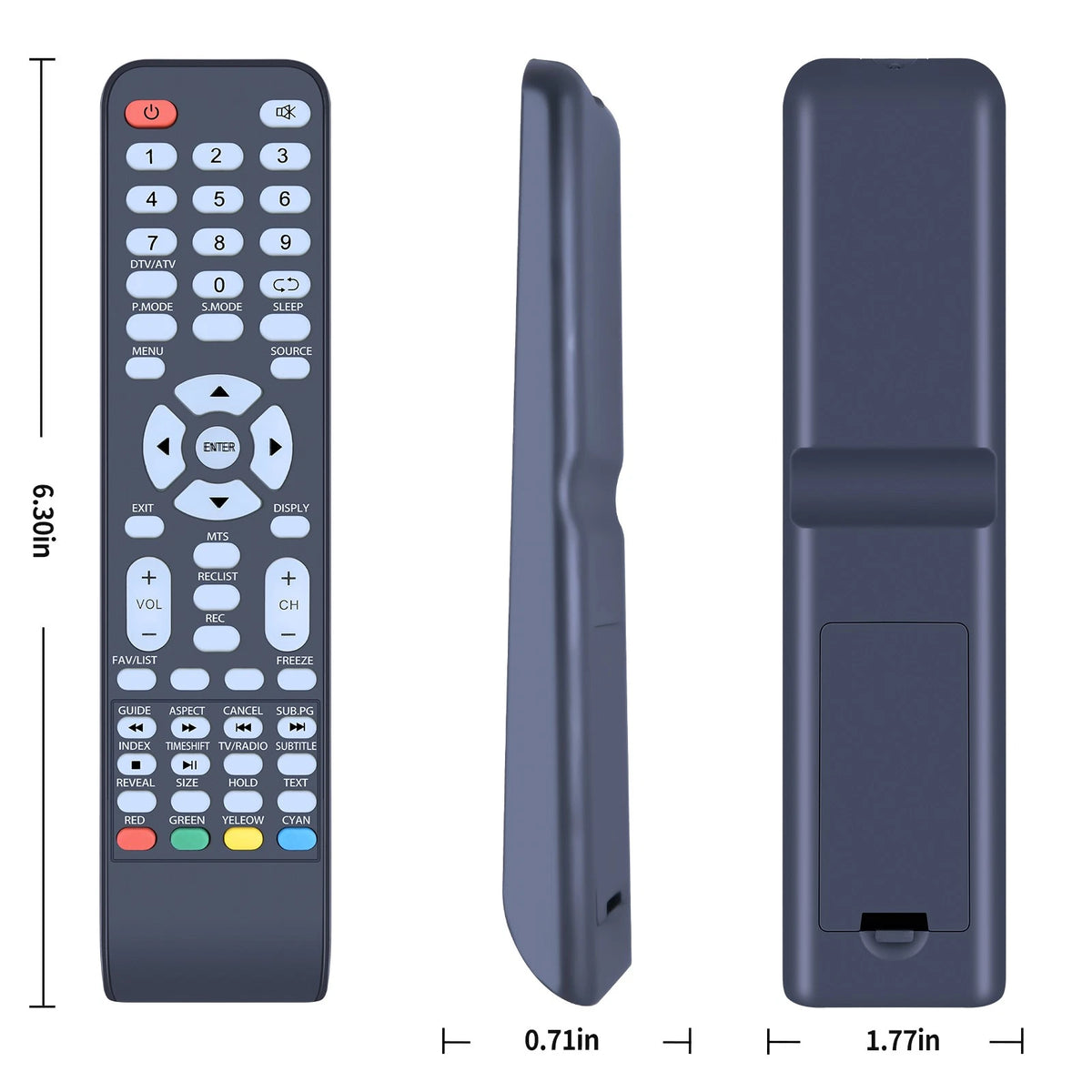 Remote Control For Pixel Smart LCD LED TV LE-5029 LE5029 LE-4229 LE-50D1 LE-5028
