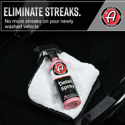 Adam's Detail Spray (16 fl. oz) - Quick Waterless Car Detailer | 16 oz
