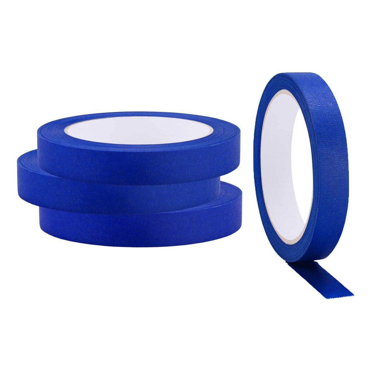 Lichamp Blue Painters Tape 3/4 inch, 4 Pack Masking