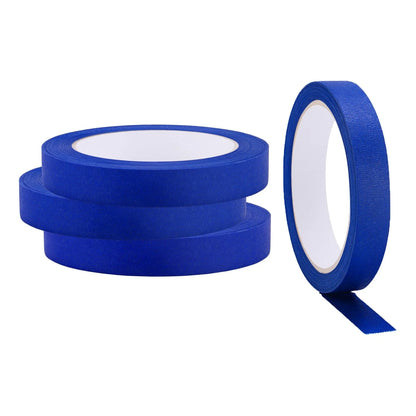 Lichamp Blue Painters Tape 3/4 inch, 4 Pack Masking
