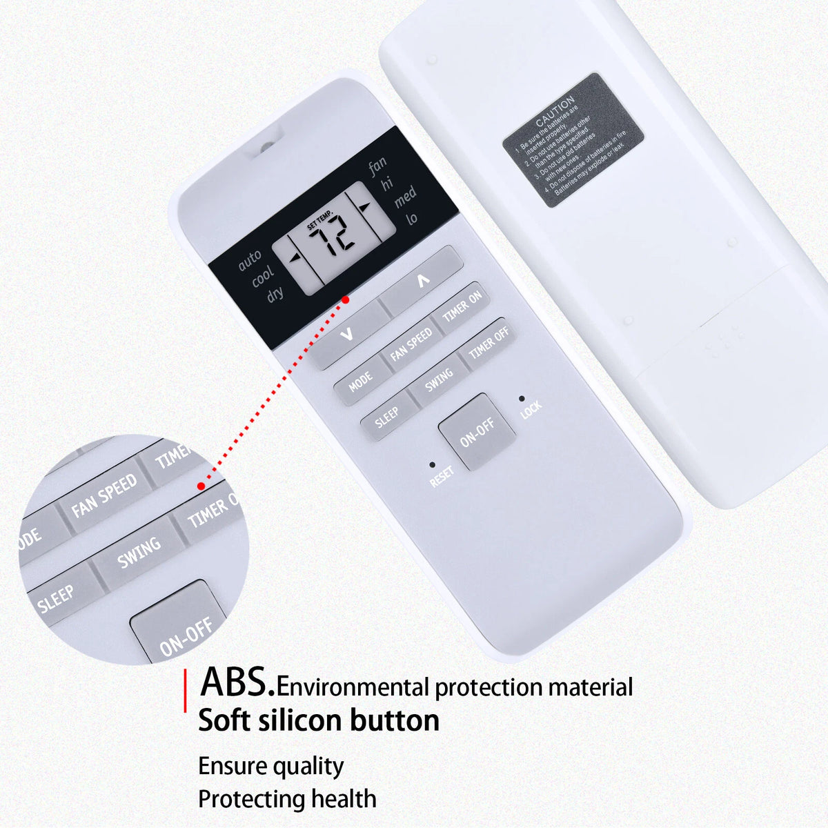 Remote Control For Frigidaire FRA073PU10 FRA073PU11 Air Conditioner Fahrenheit