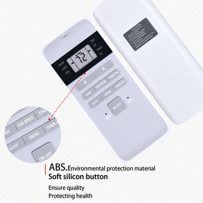 Remote Control For Frigidaire FRA073PU10 FRA073PU11 Air Conditioner Fahrenheit