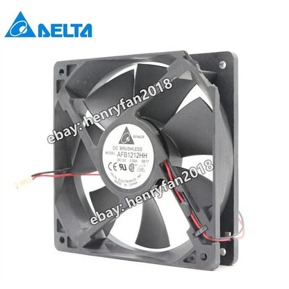 Delta AFB1212HH Axial Fan DC 12V 0.50A 120*120*25MM 2-Pin Server Cooling Fan