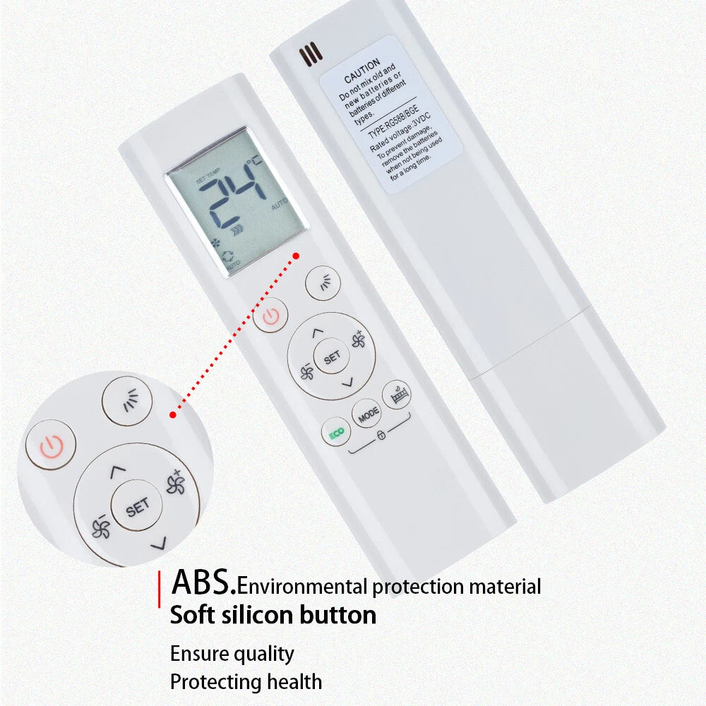 RG58B/BGE Remote Control For Midea AC Air Conditioner RG58B1/BGE RG58E3/BGEF