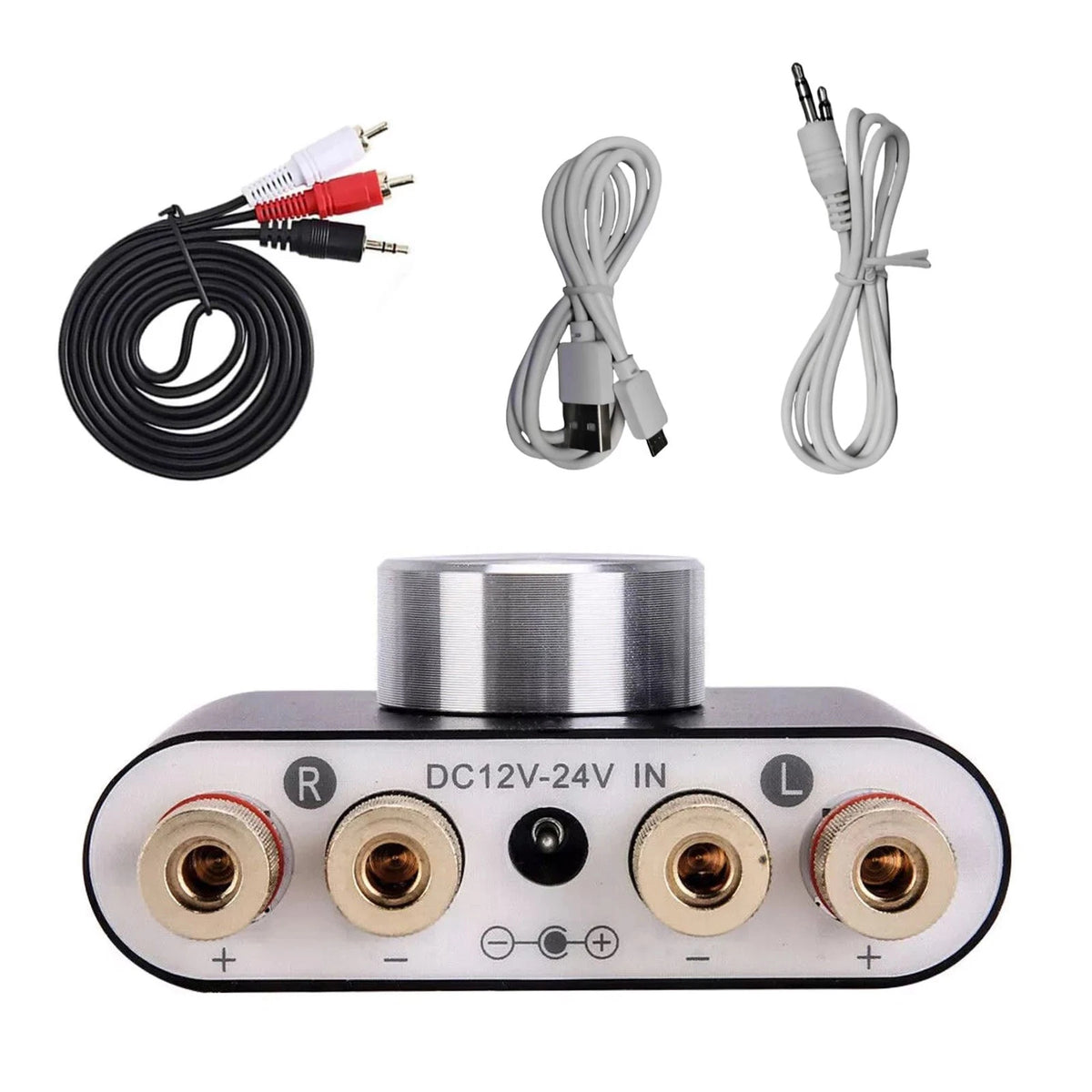 Mini Bluetooth 5.0 HiFi Stereo Audio 50W+50W Car Home Digital Power Amplifier