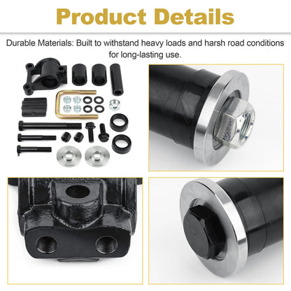 Fits Peterbilt Air Leaf Housing & Bushing Kit 4" Wide Spring 03-01654 03AL1