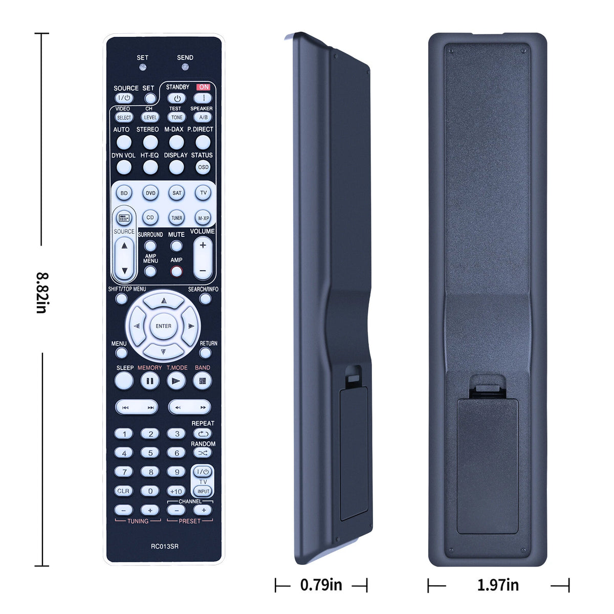 RC013SR Remote Control For Marantz AV Receiver NR1402 NR1402N1B