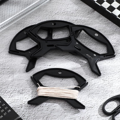Garneck 10pcs Rope Winder: Cord Cable Organizer for 11.2x9.1cm, Black