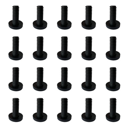20 PCS Long Bolts Compatible with Suncast Storage Sheds 1/4 in, Black