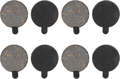 4 Pairs Brake Pads Electric Scooter Semi Metal Disc Rotor Black