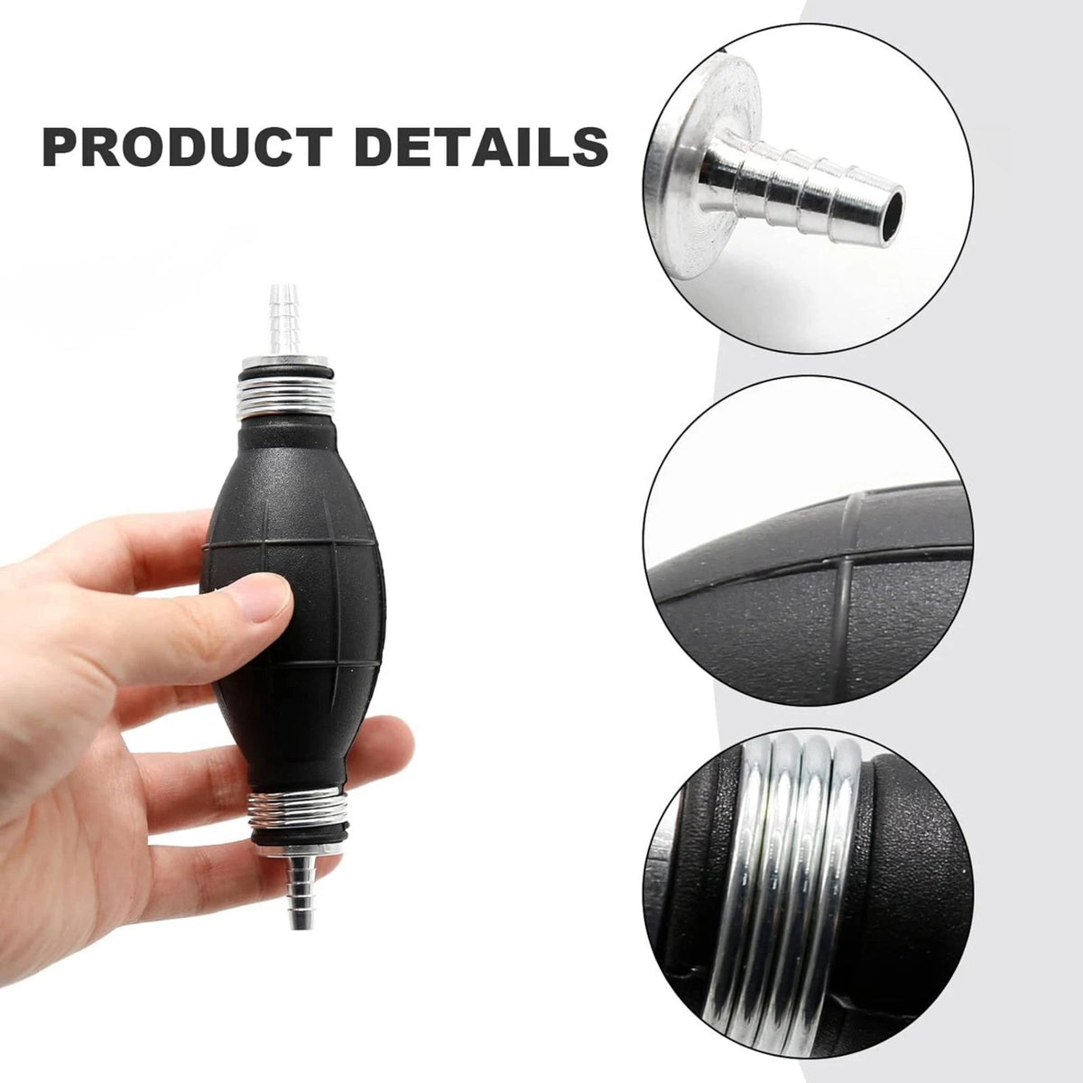 Diesel Fuel Primer Bulb 6657734 For Bobcat Skid Steer 763 773 7753 843 853 863